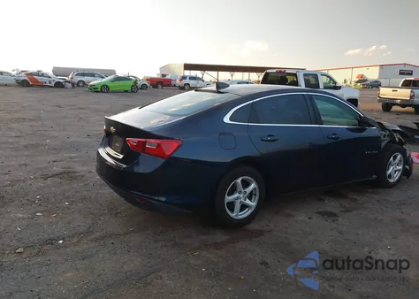 2017 Chevrolet Malibu Ls from USA, damaged, VIN 1G1ZB5ST2HF288823